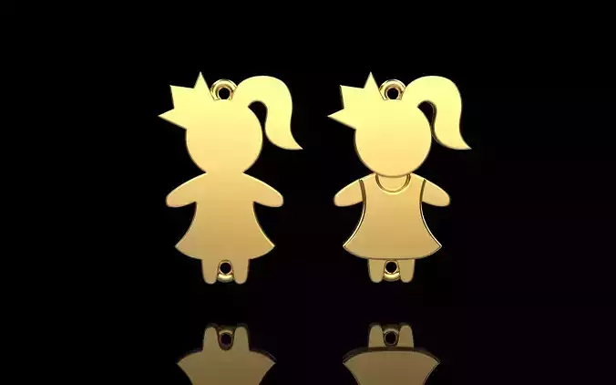 family pendant bracelet charm girl model 880