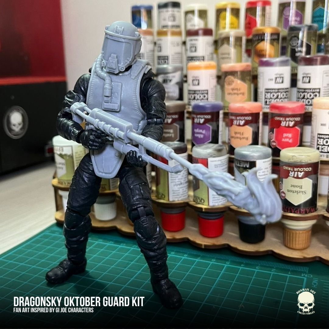 Dragonsky Oktober Guard GIJoe Fan Art For Action Figures 3D print model_19