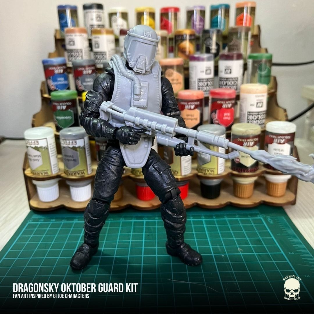 Dragonsky Oktober Guard GIJoe Fan Art For Action Figures 3D print model_30