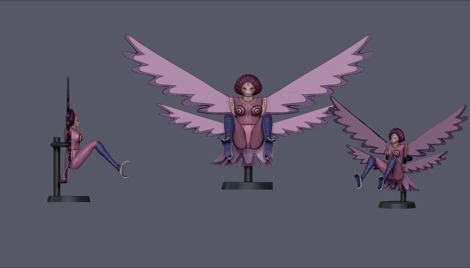 Harpia pi 7 Mazinger Z 3D print model_3