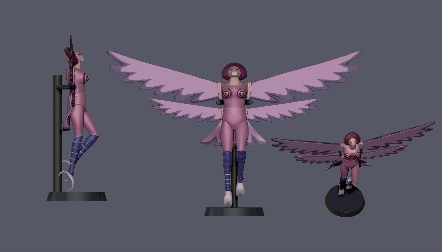 Harpia pi 7 Mazinger Z 3D print model_2