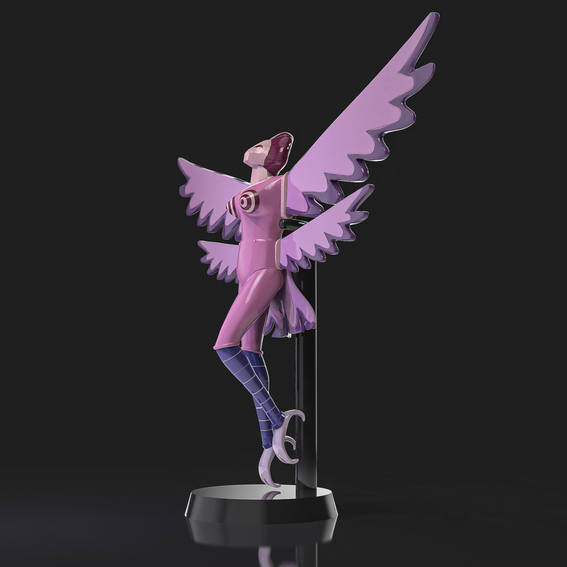 Harpia pi 7 Mazinger Z 3D print model_5