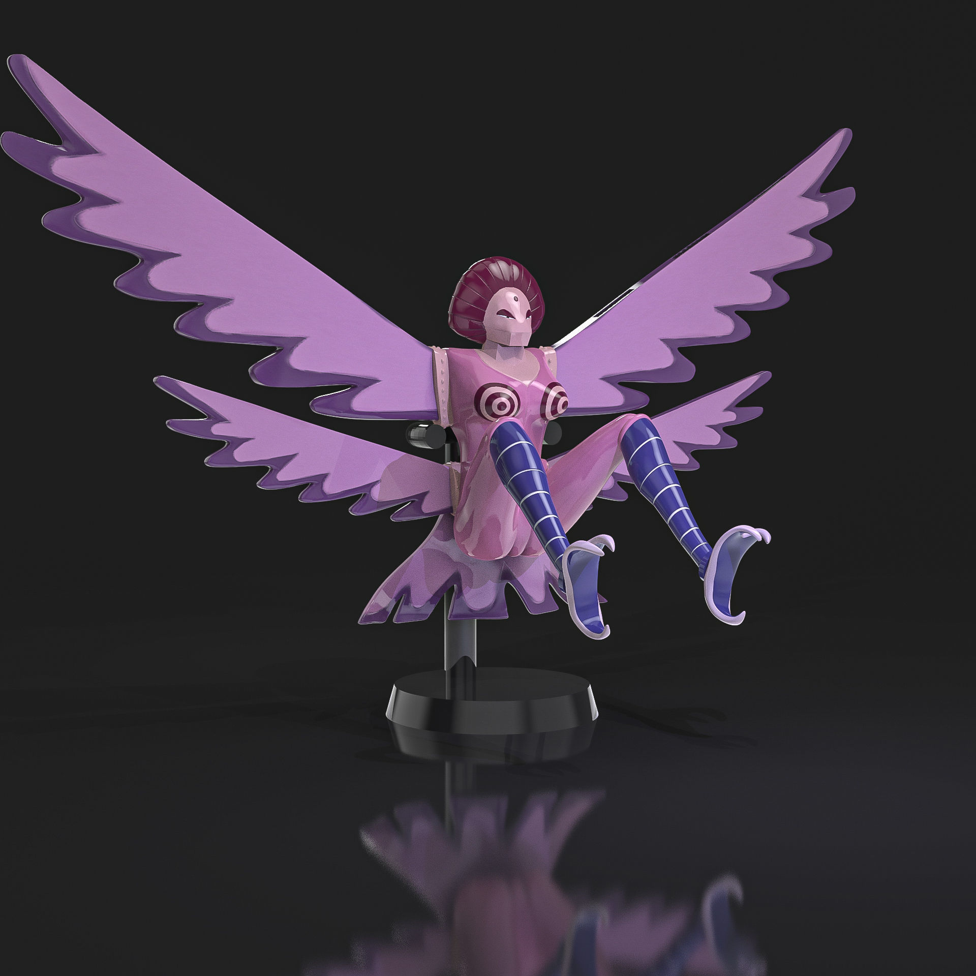 Harpia pi 7 Mazinger Z 3D print model_7