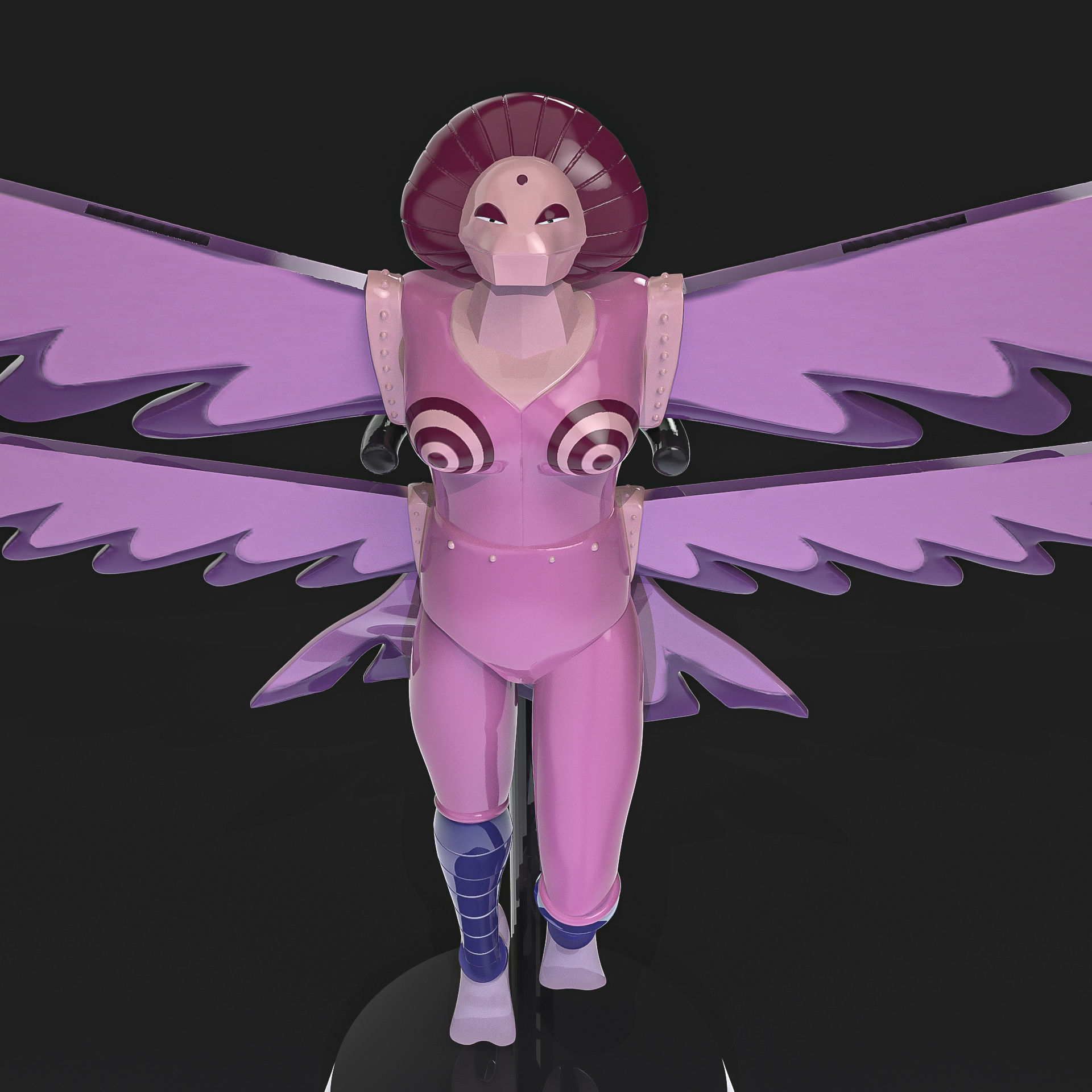 Harpia pi 7 Mazinger Z 3D print model_6