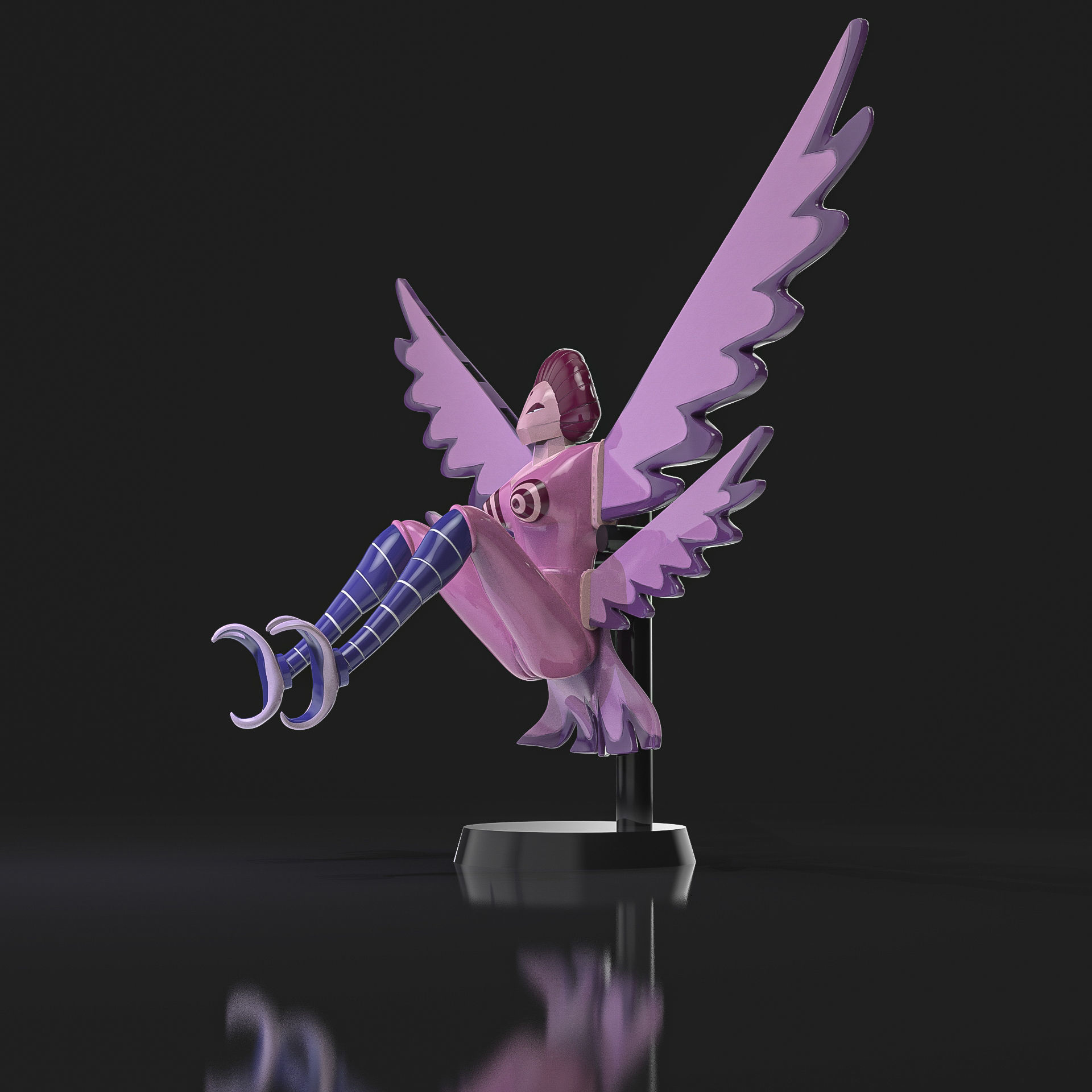 Harpia pi 7 Mazinger Z 3D print model_8