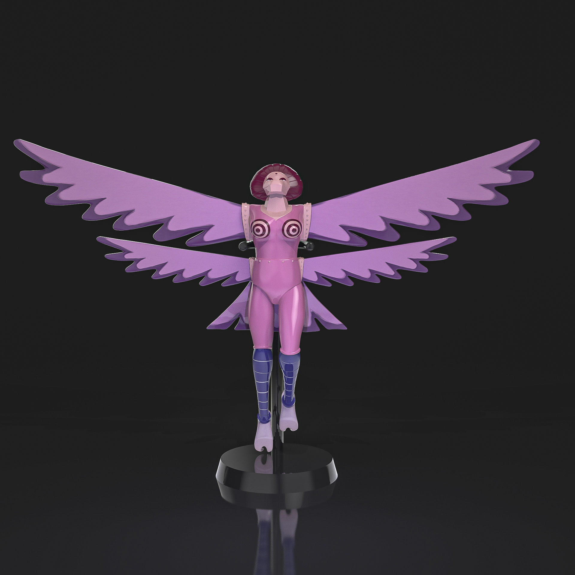 Harpia pi 7 Mazinger Z 3D print model_1