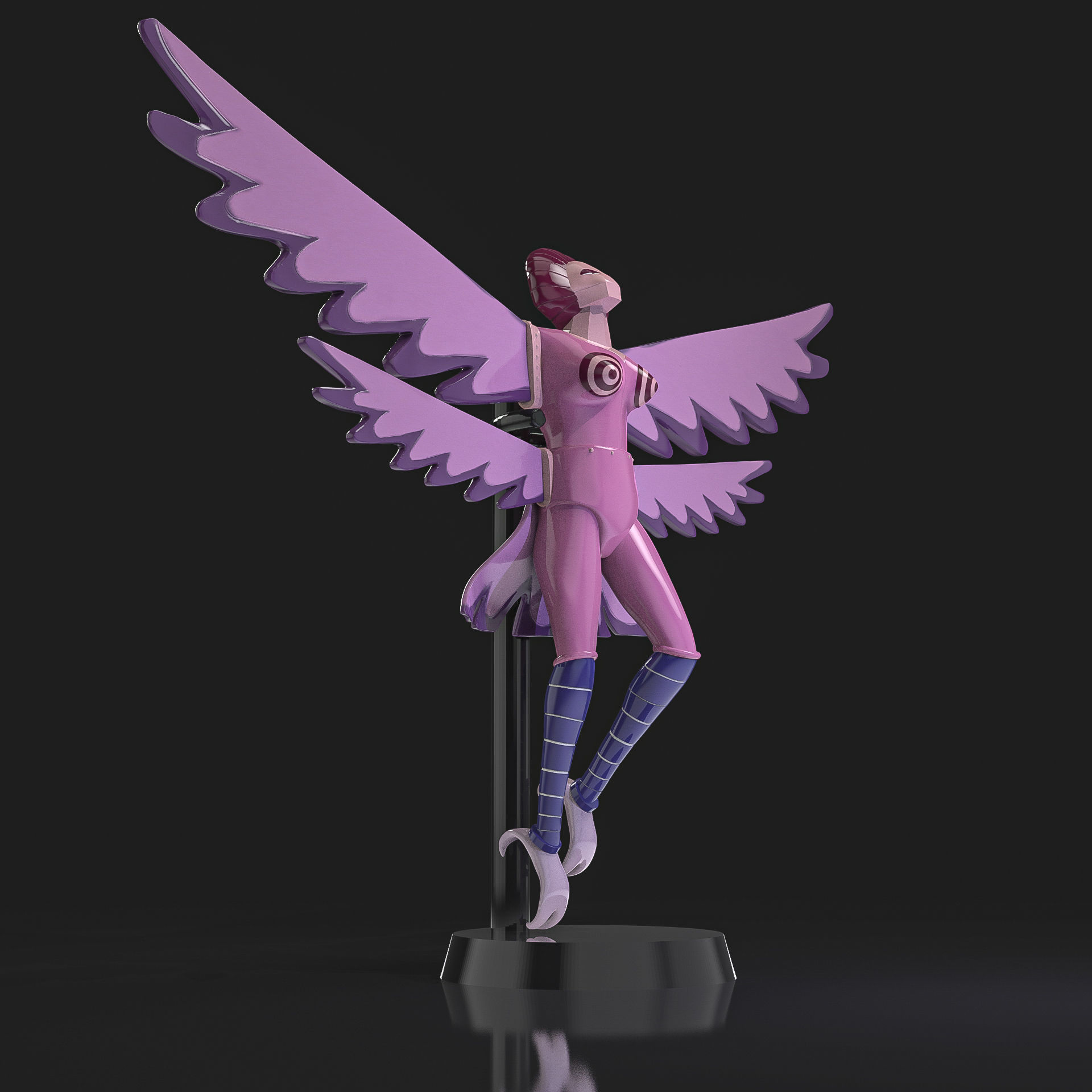 Harpia pi 7 Mazinger Z 3D print model_4