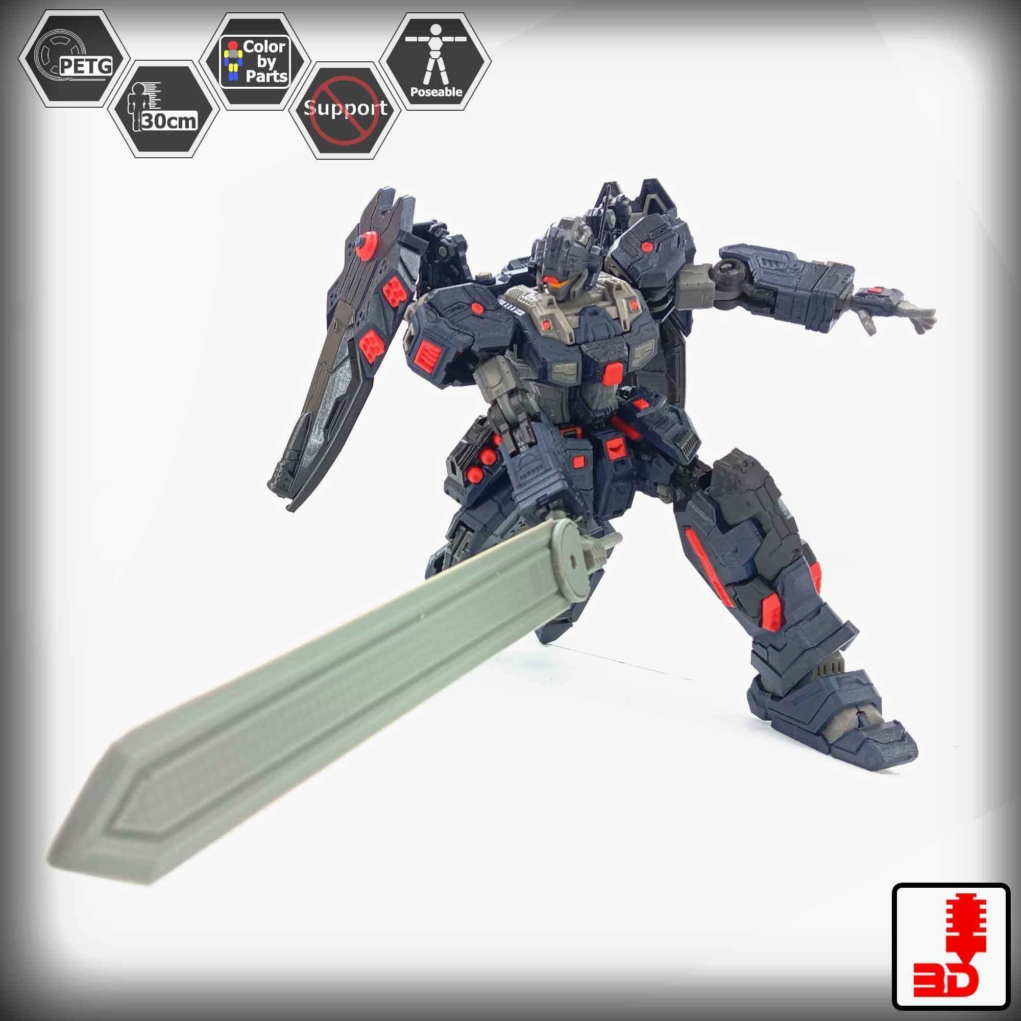 3DPrint ActionFigure GEIST based on RGM-96X JESTA 3D print model_9