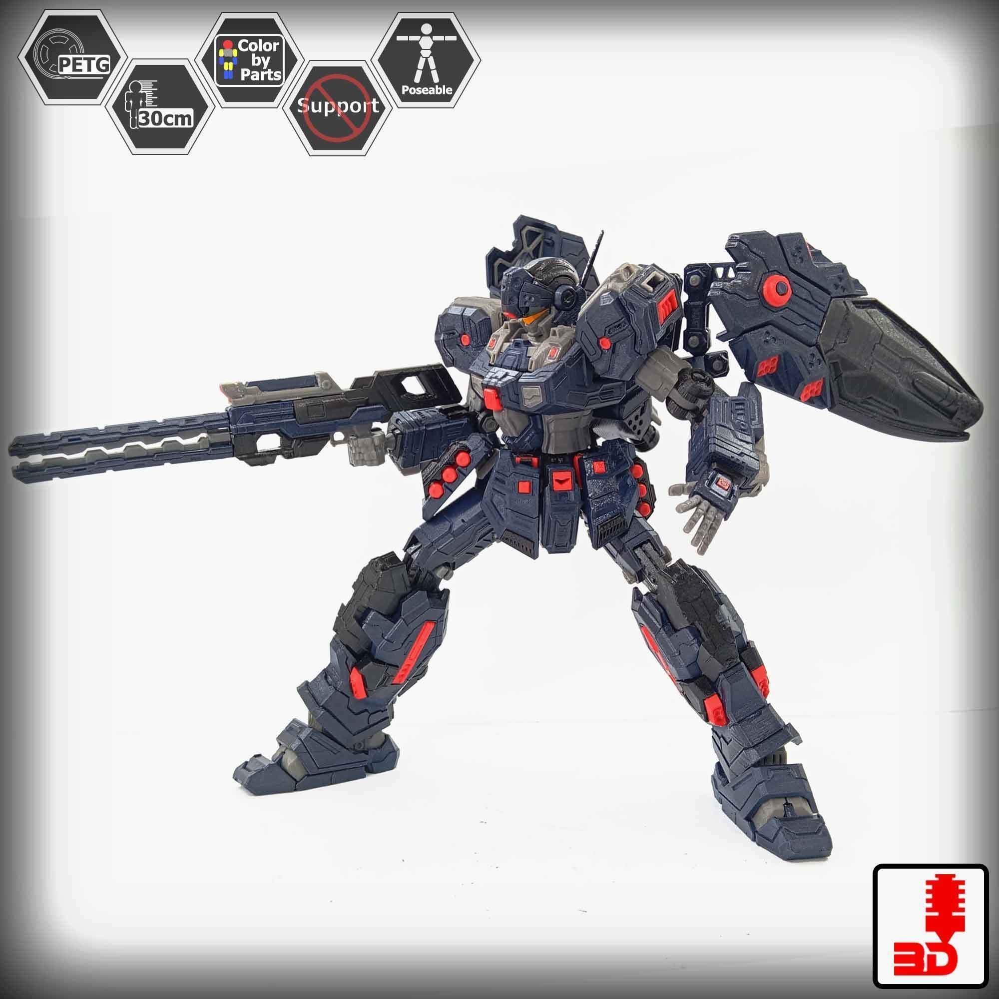 3DPrint ActionFigure GEIST based on RGM-96X JESTA 3D print model_3