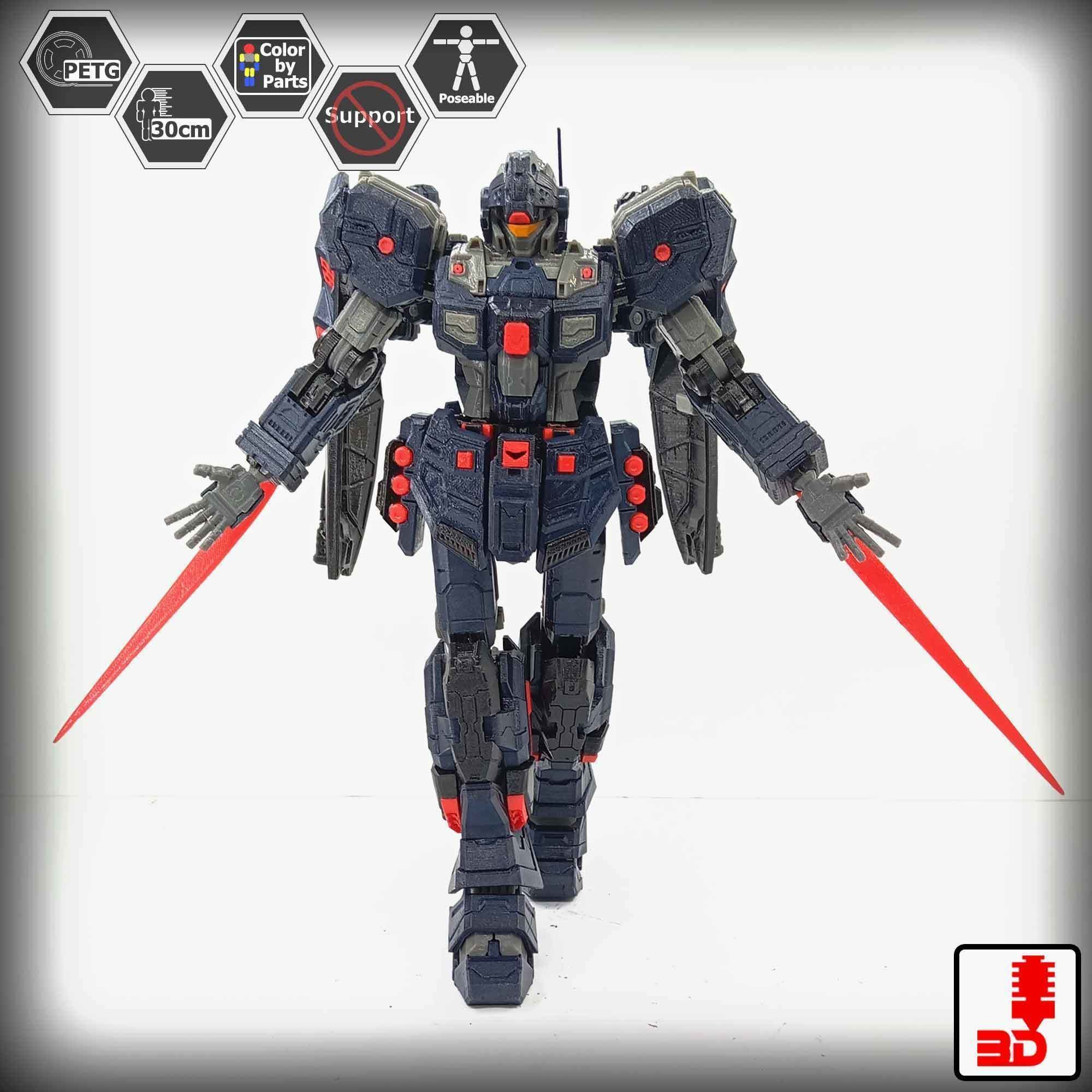 3DPrint ActionFigure GEIST based on RGM-96X JESTA 3D print model_2