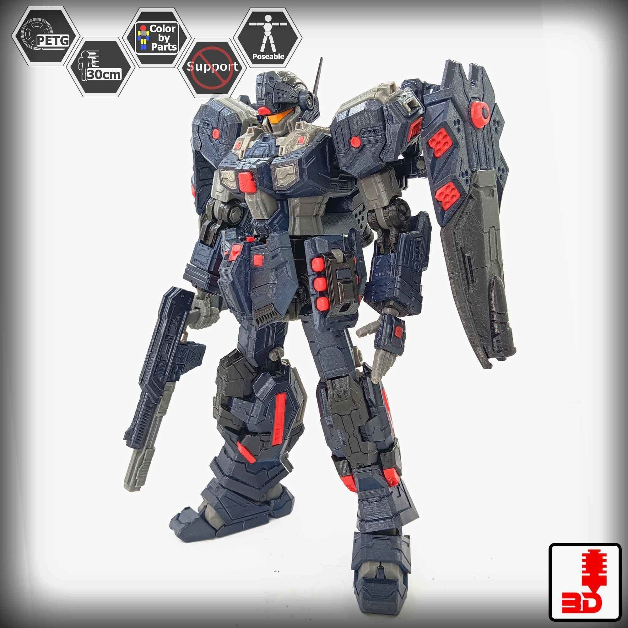 3DPrint ActionFigure GEIST based on RGM-96X JESTA 3D print model_17