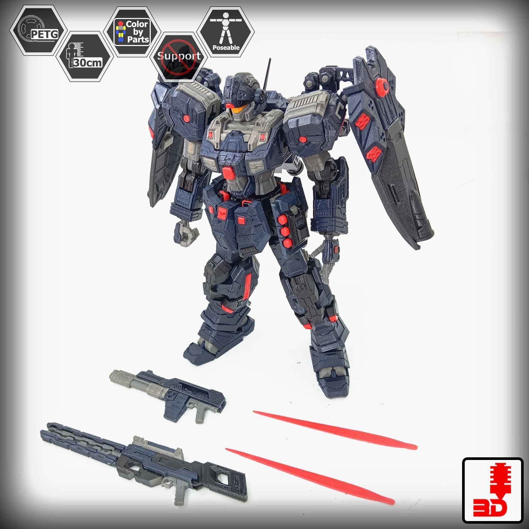 3DPrint ActionFigure GEIST based on RGM-96X JESTA 3D print model_18