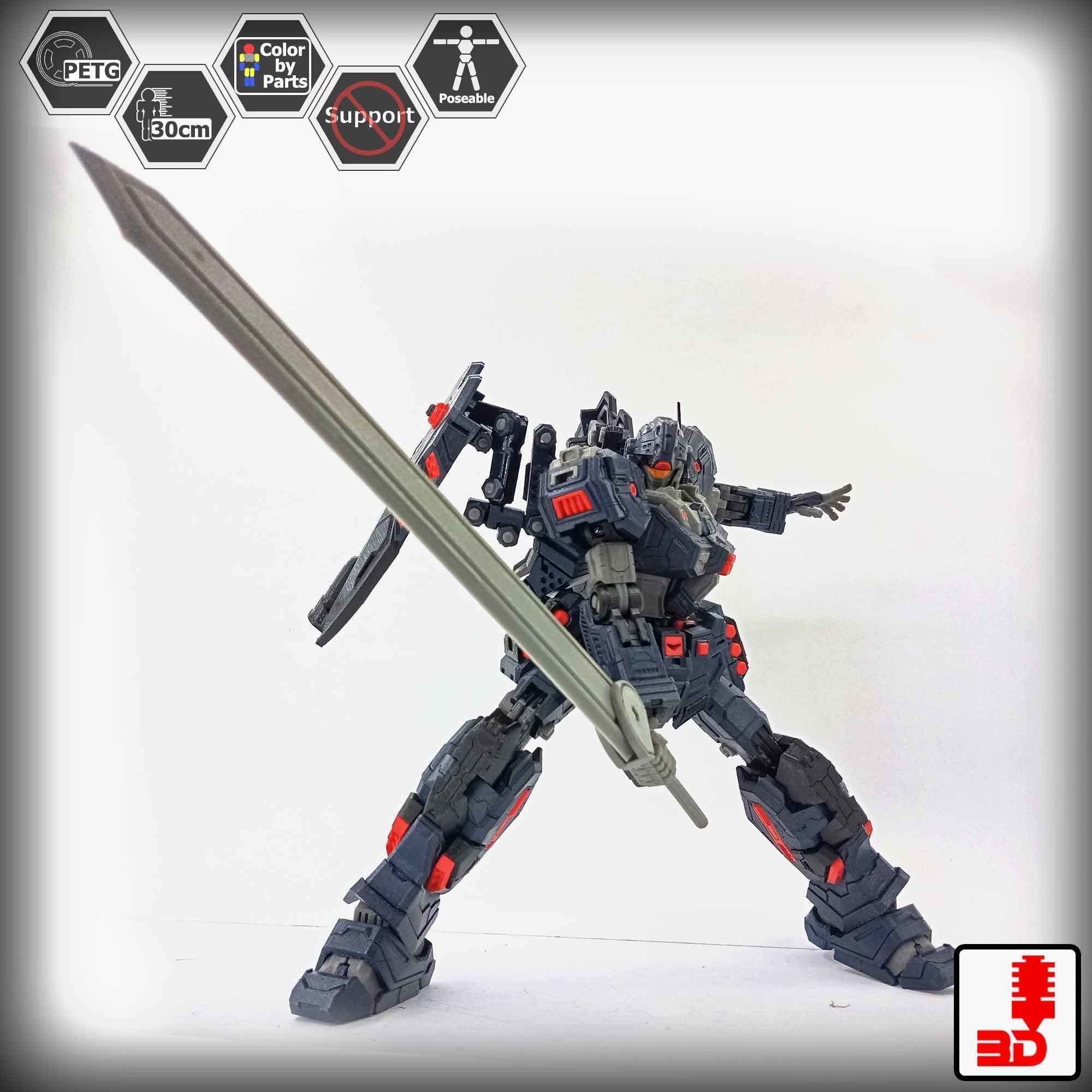 3DPrint ActionFigure GEIST based on RGM-96X JESTA 3D print model_6