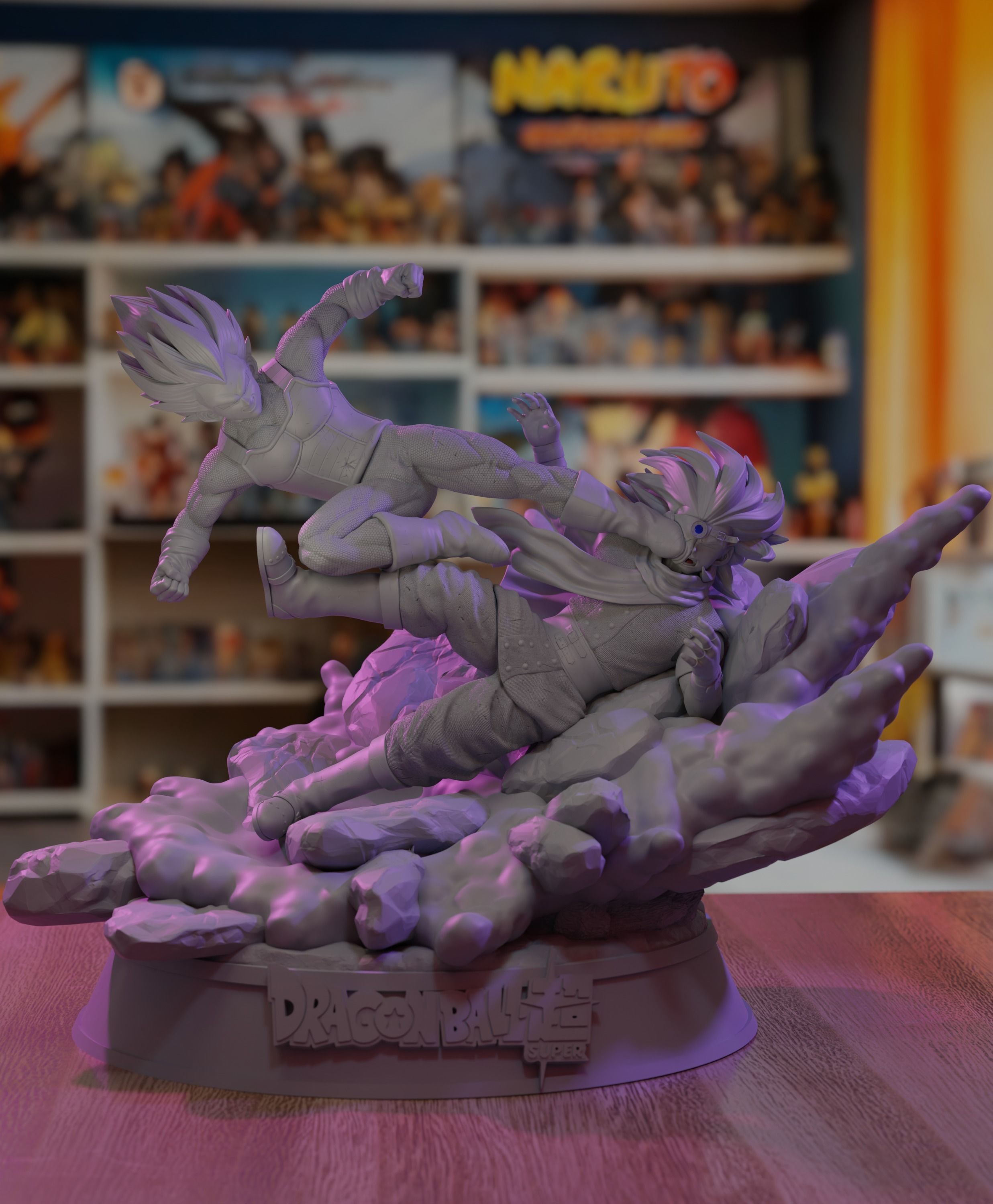Vegeta Ultra Ego vs Granolah - Dragon Ball Super 3D print model_8
