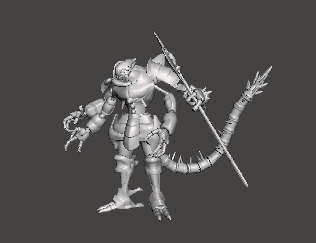 Cocytus 3D Model 3D print model_0
