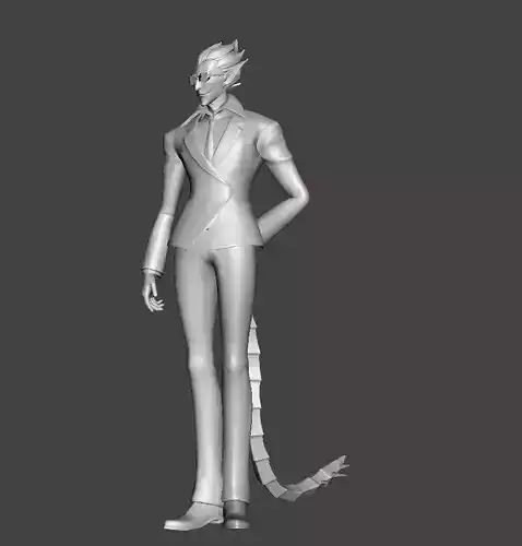 Demiurge Overlord 3D Model 3D print model