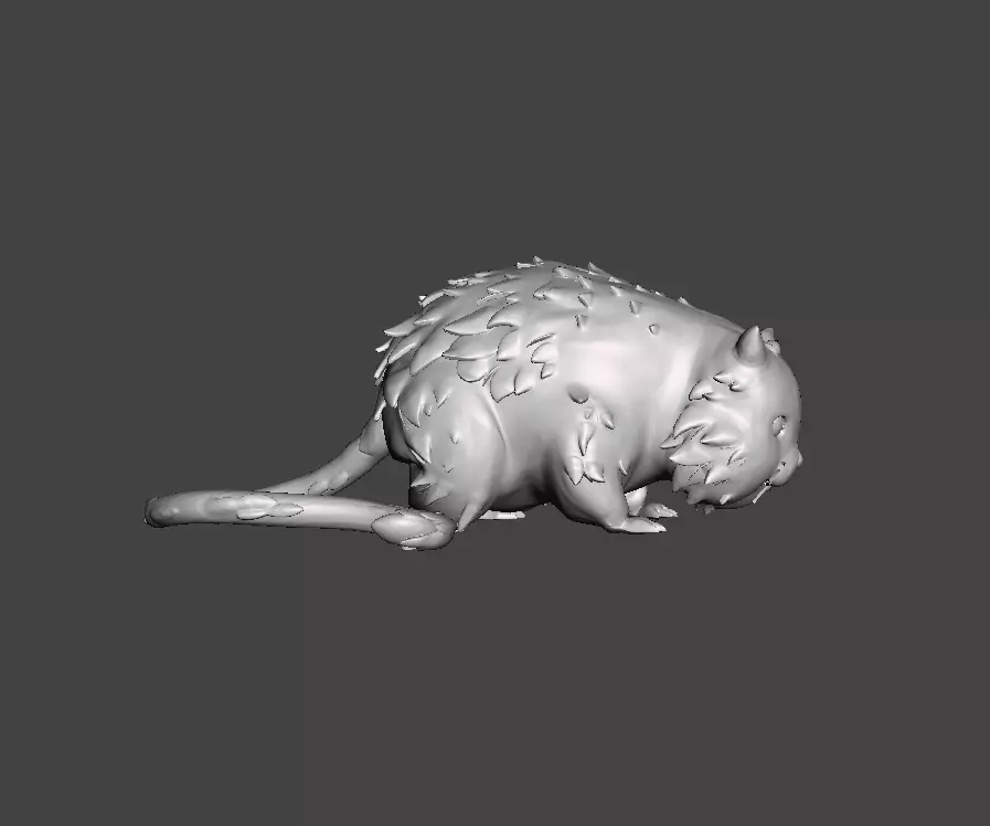 Hamsuke Overlord 3D Model 3D print model