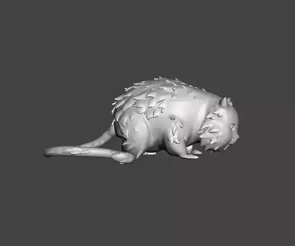 Hamsuke Overlord 3D Model 3D print model