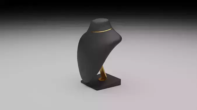 Necklace display bust