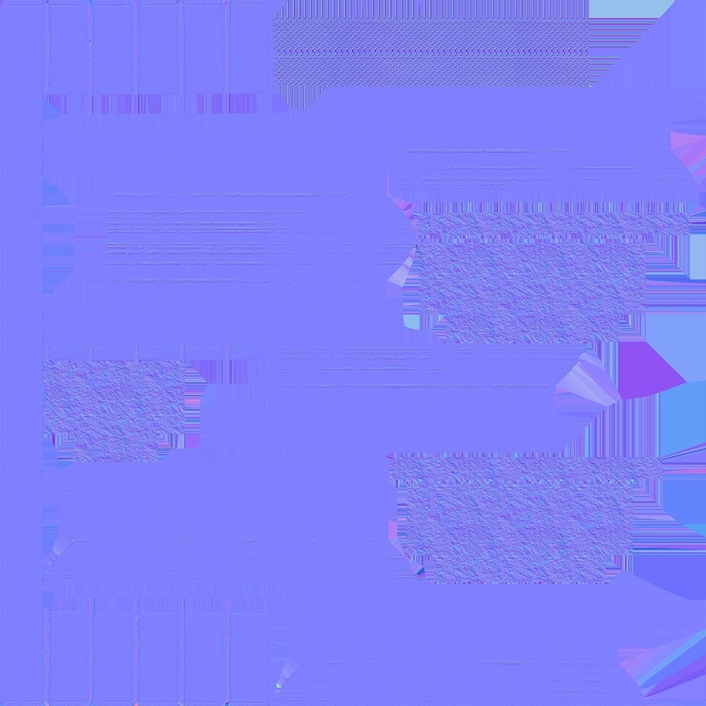 Contemporary Small Art Gallery Low-poly 3D model_15