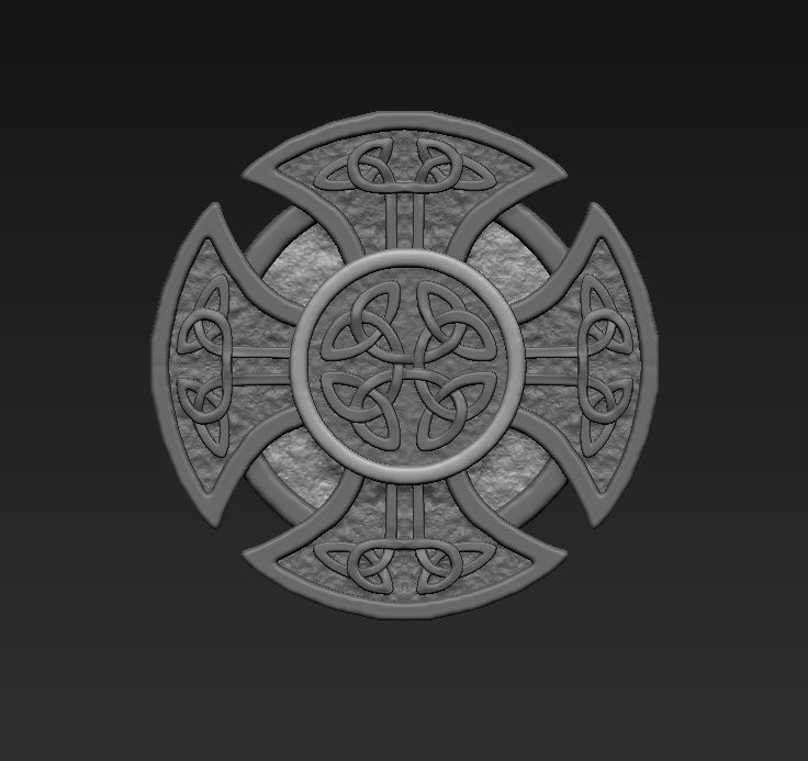 Celtic sign  3D print model_1