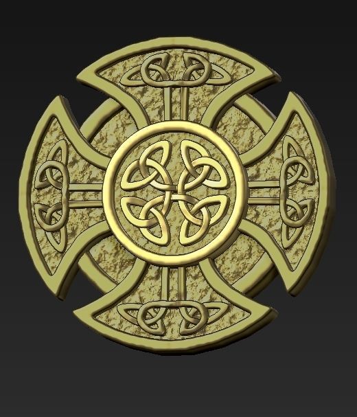 Celtic sign  3D print model_3