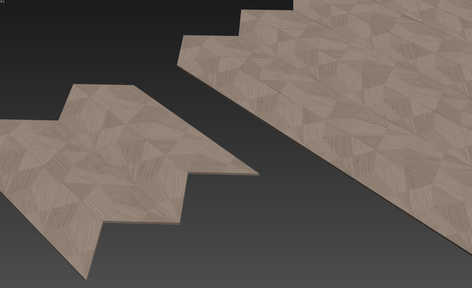 Design Panels Frammenti By Foglie D Oro 3D model_8