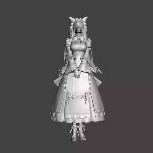 Pestonya Shortcake Wanko 3D Model 3D print model