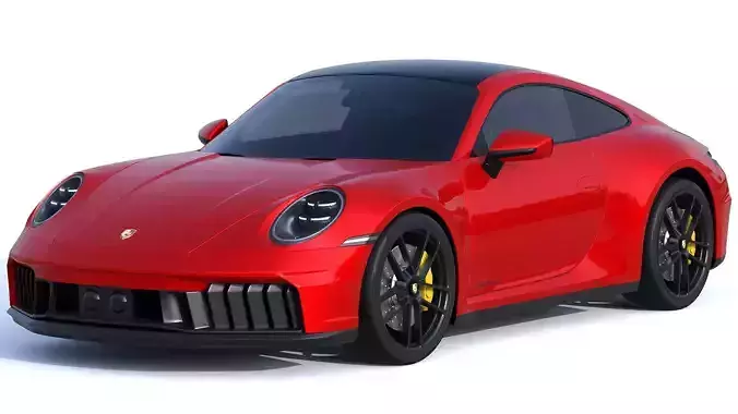Porsche 911 Carrera 4 GTS 2025 3D model