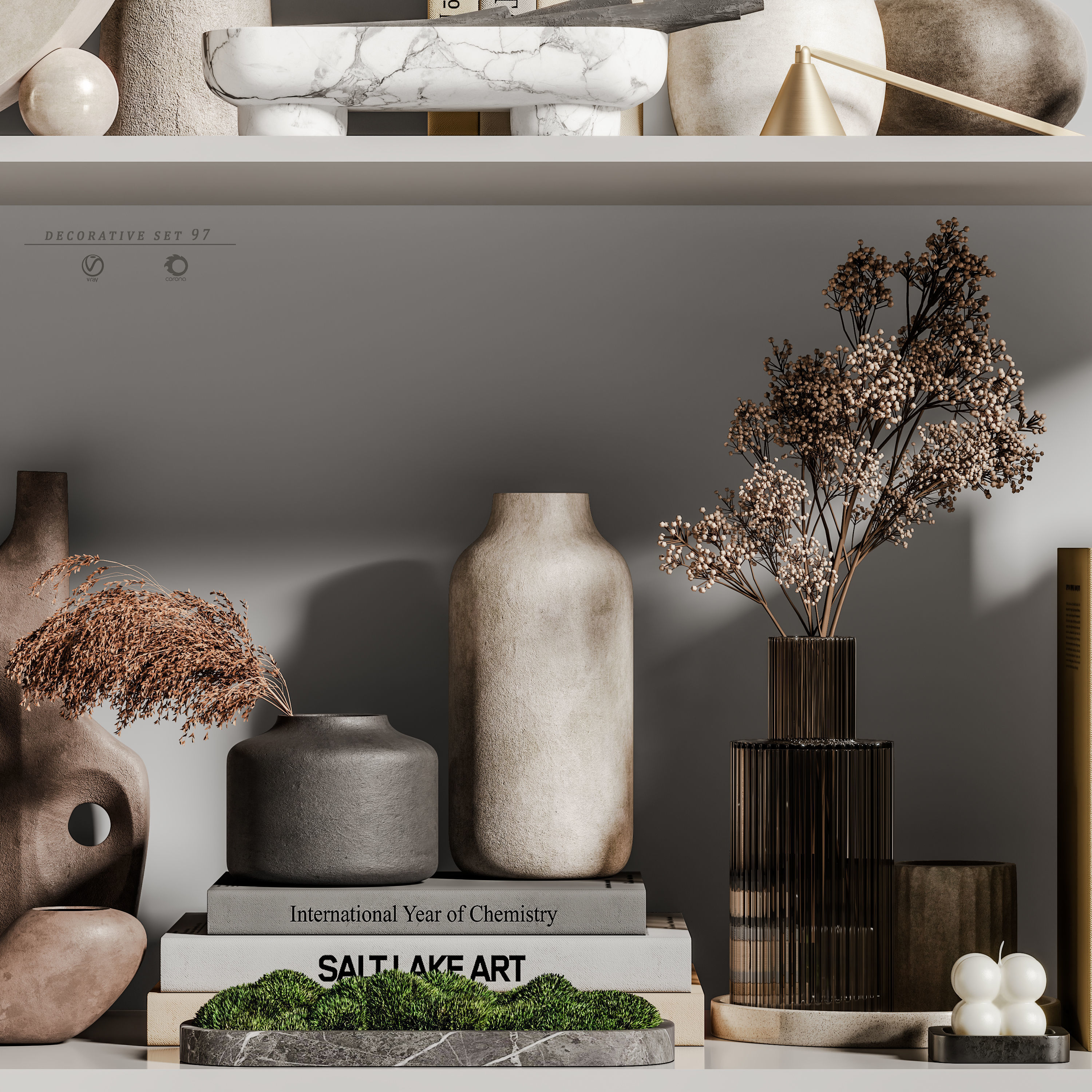 decorative set 97 3D model_1