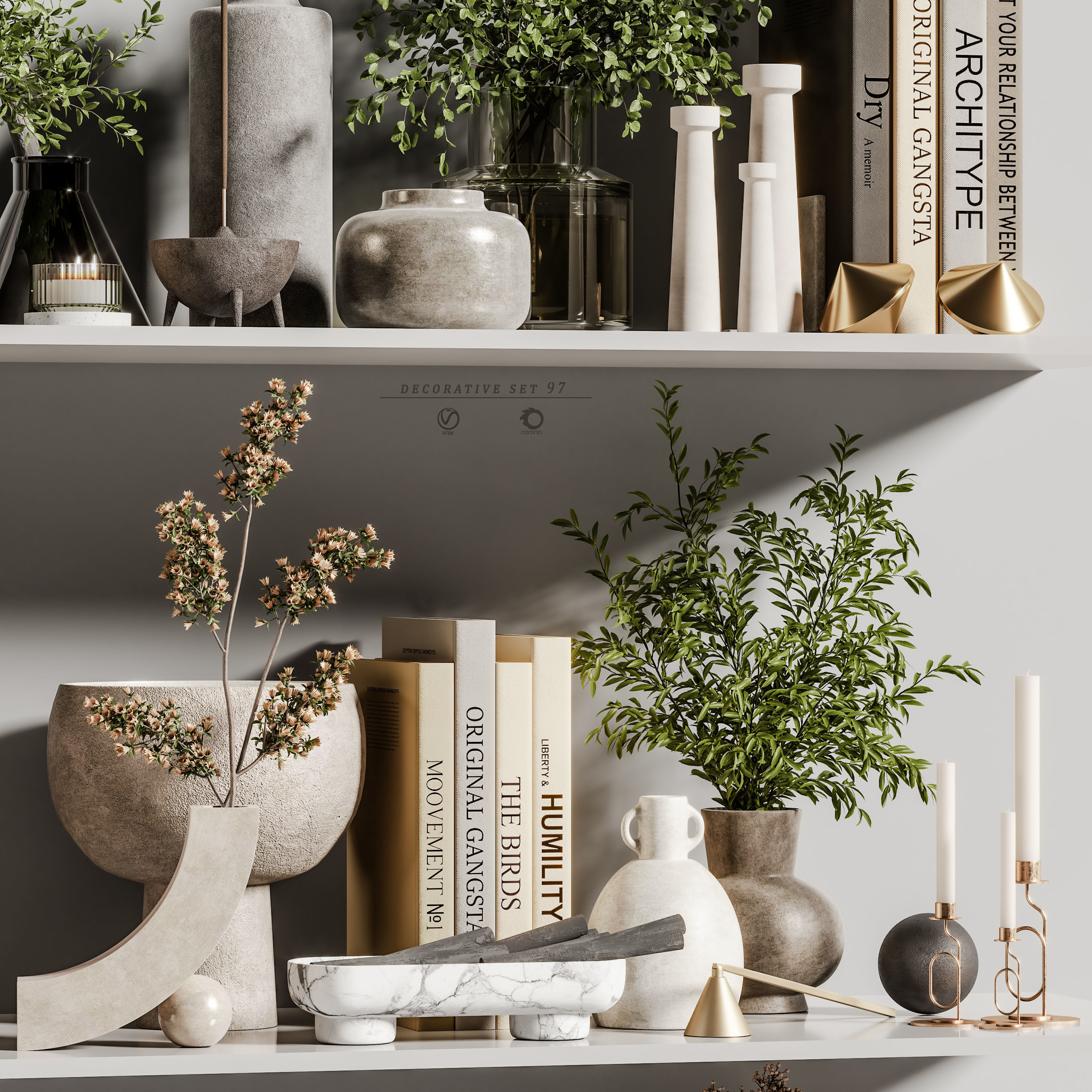 decorative set 97 3D model_4