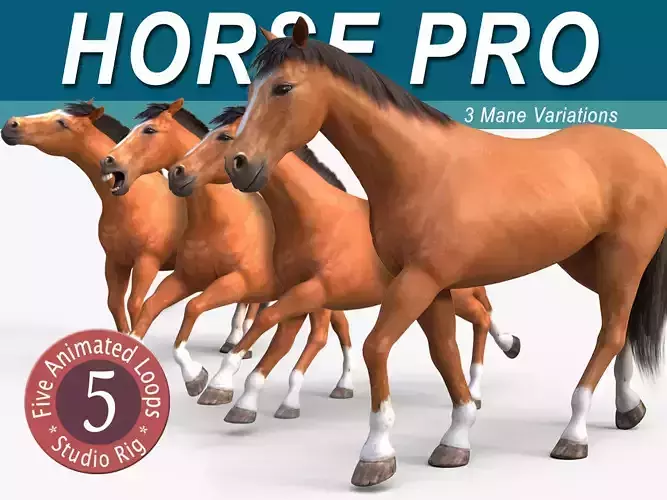 Horse PRO - Brown