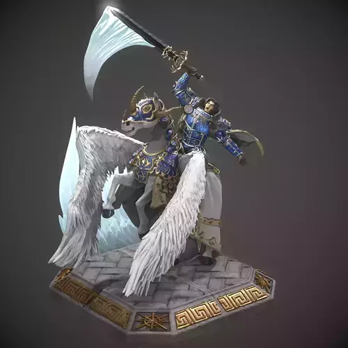 Pegasus Knight Disciples 2  3D print model