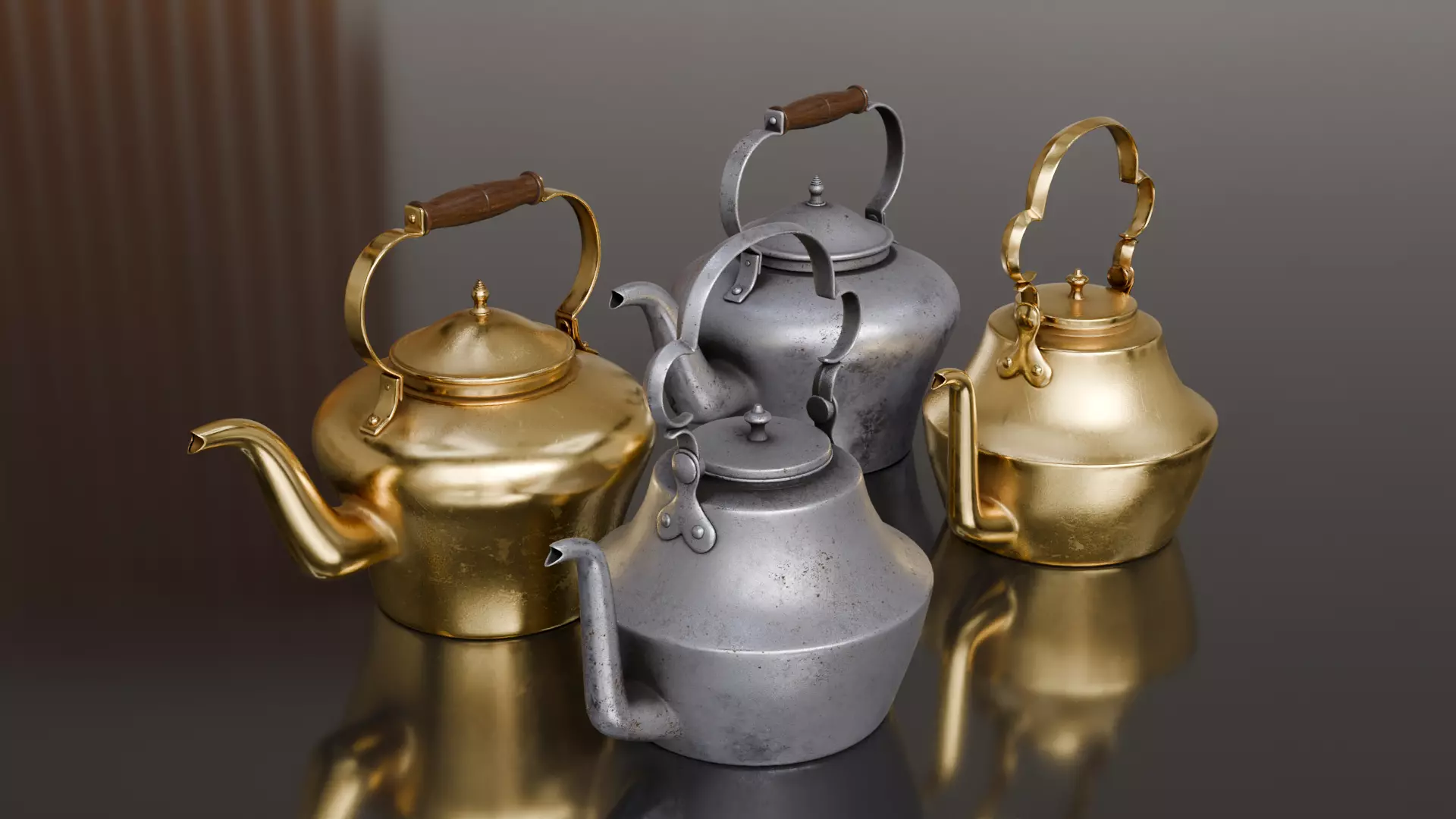 Kettle 3D model_0