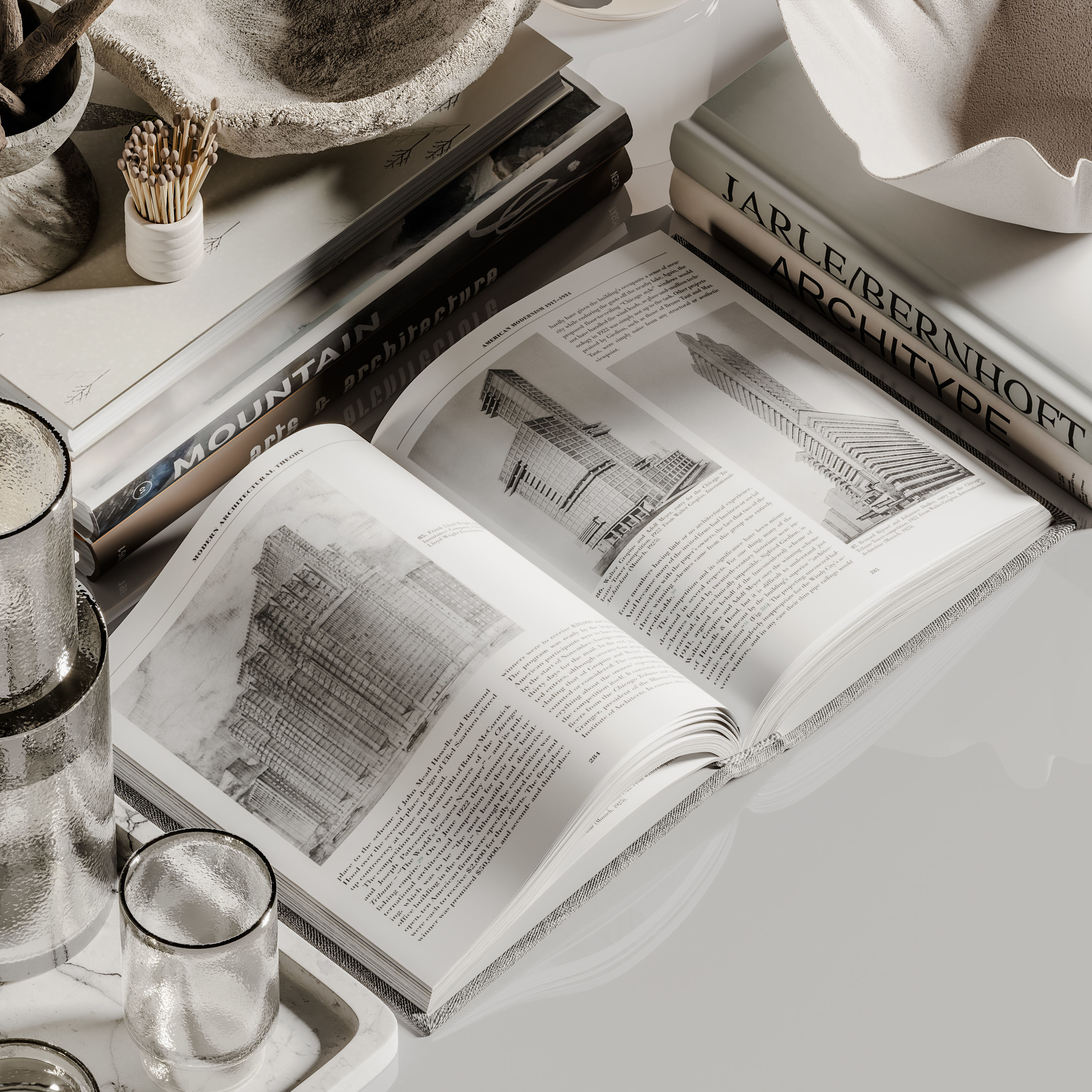 decorative set 101 3D model_4