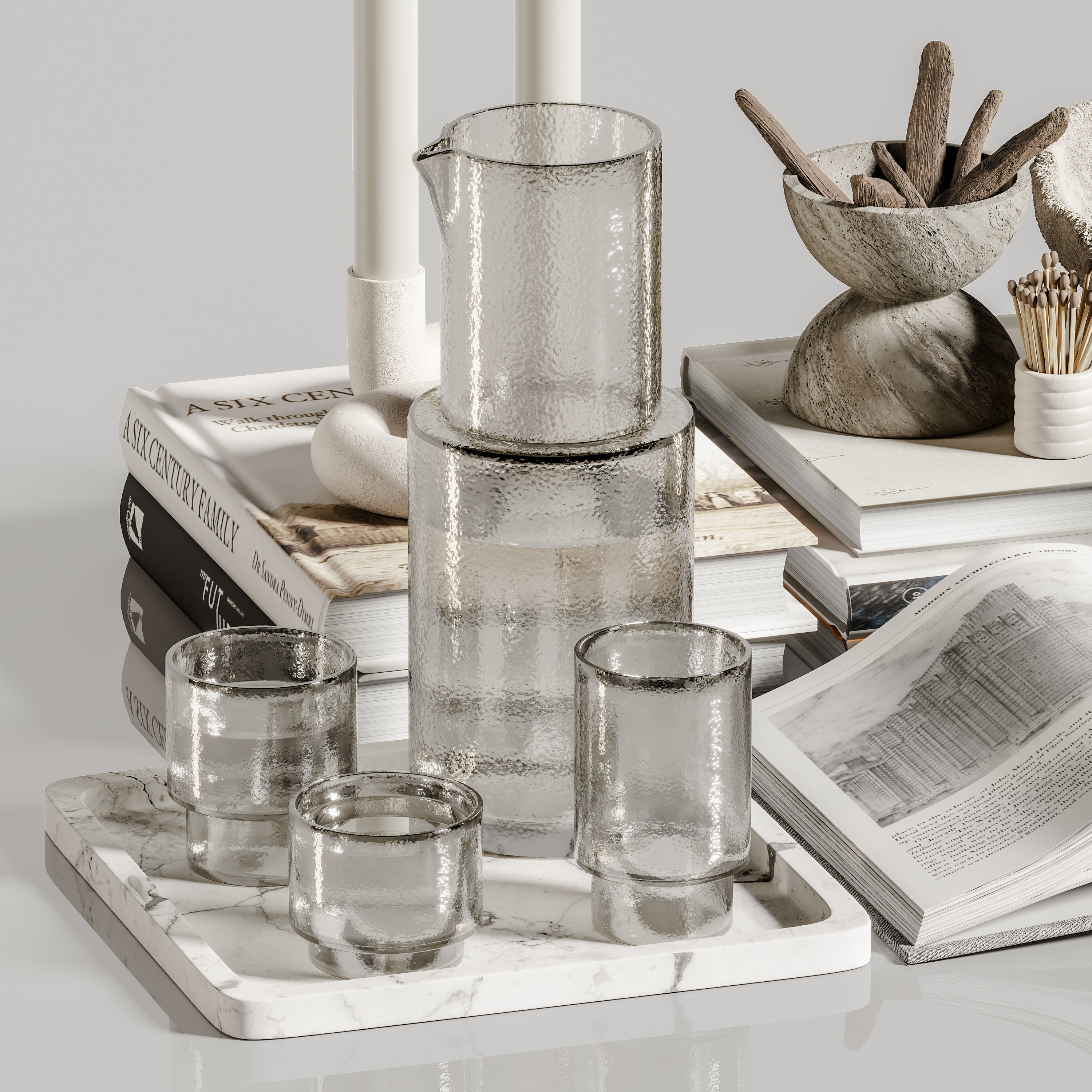 decorative set 101 3D model_3