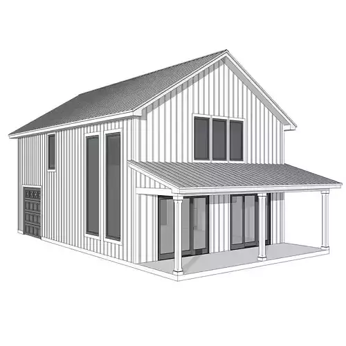 Barndominium House 16 -Archimple LLC