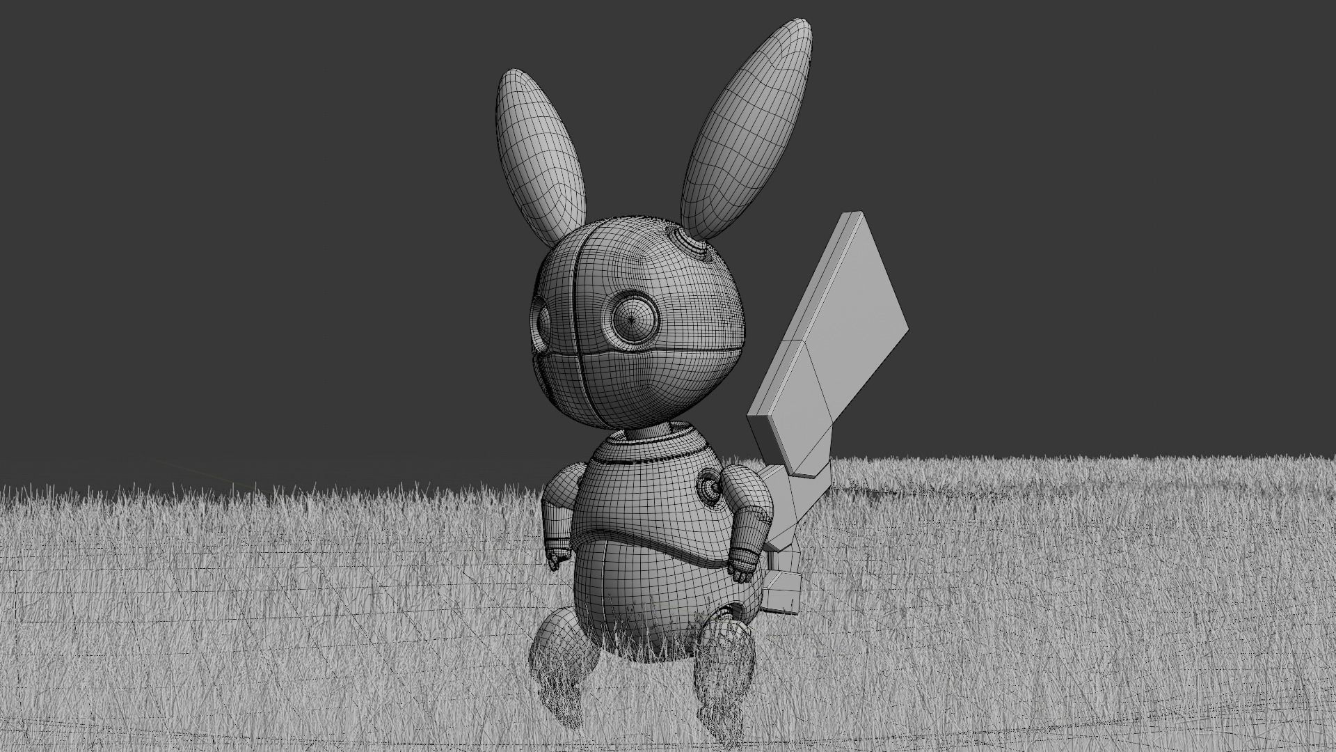 Pikachu Robot 3D model_10