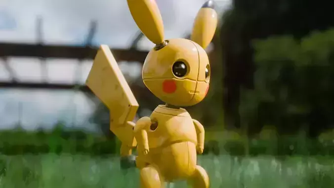 Pikachu Robot 3D model