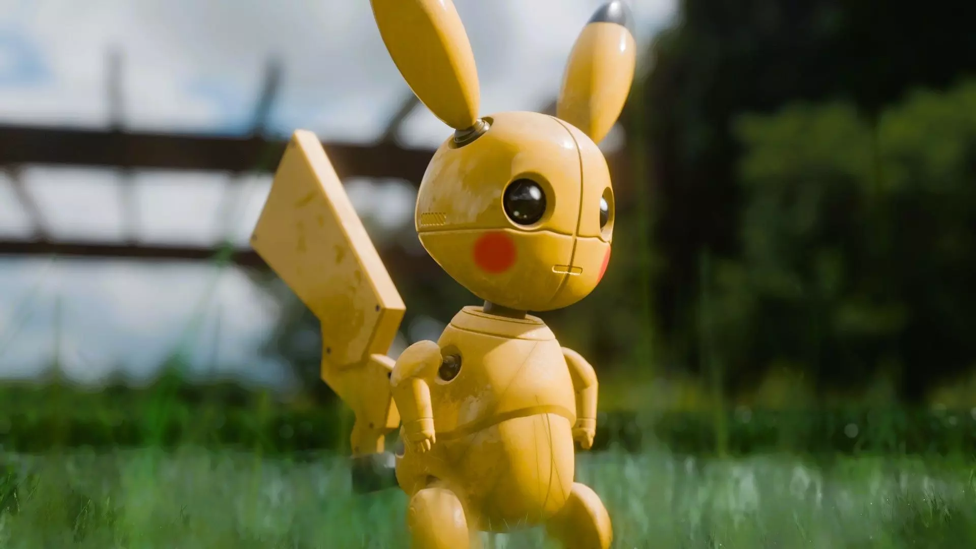 Pikachu Robot 3D model_0