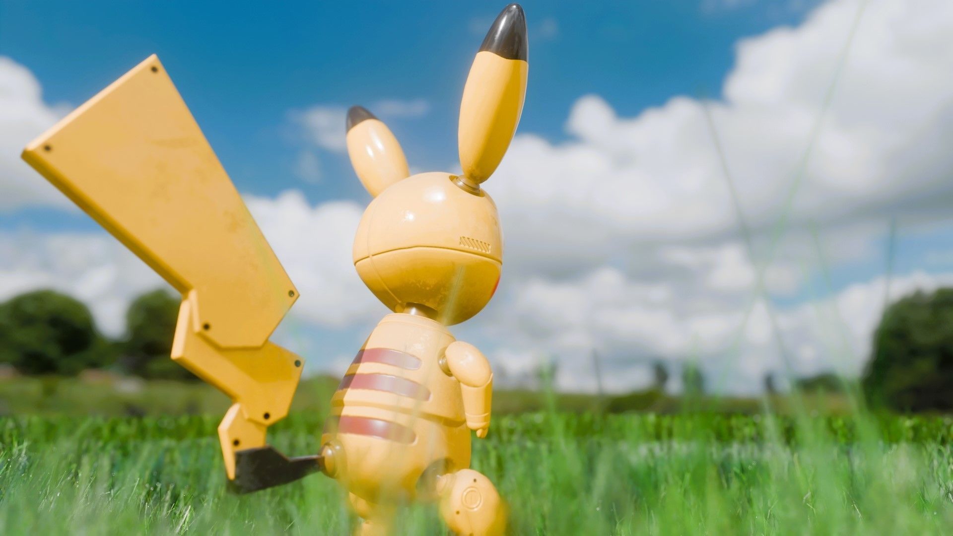 Pikachu Robot 3D model_3