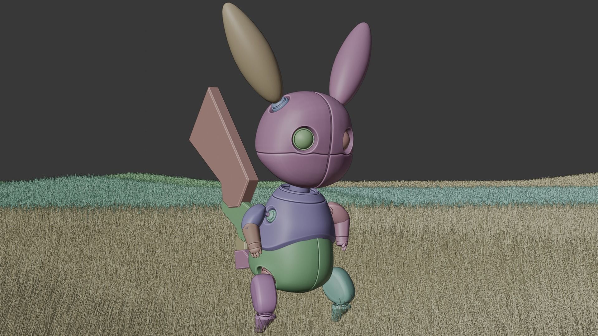 Pikachu Robot 3D model_22