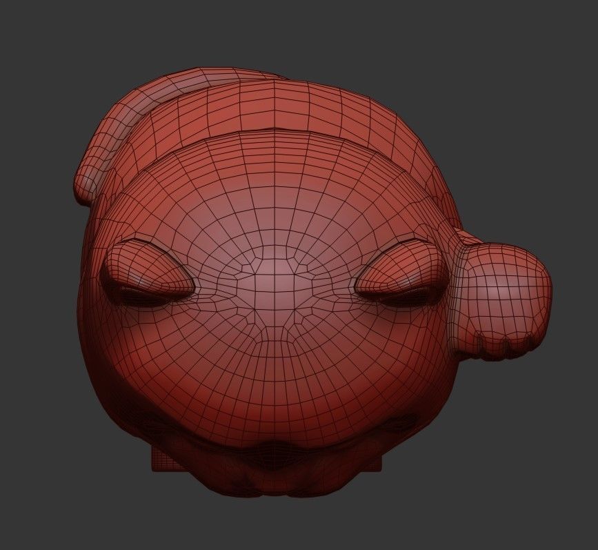 Lucky Cat Low-poly 3D model Low-poly 3D model_8