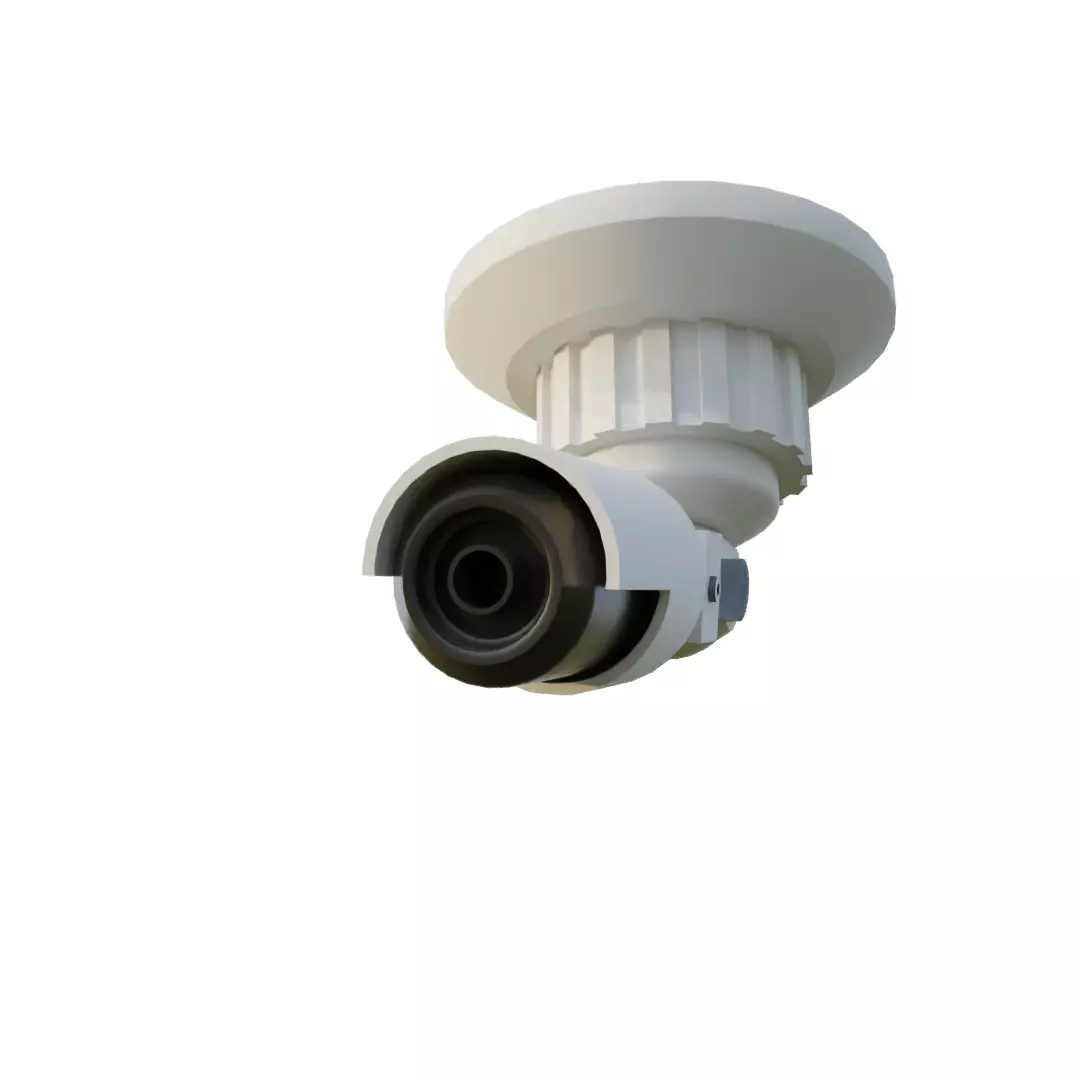 CCTV camera Free low-poly 3D model