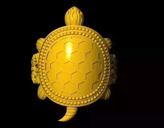 tortoise ring 3dm file
