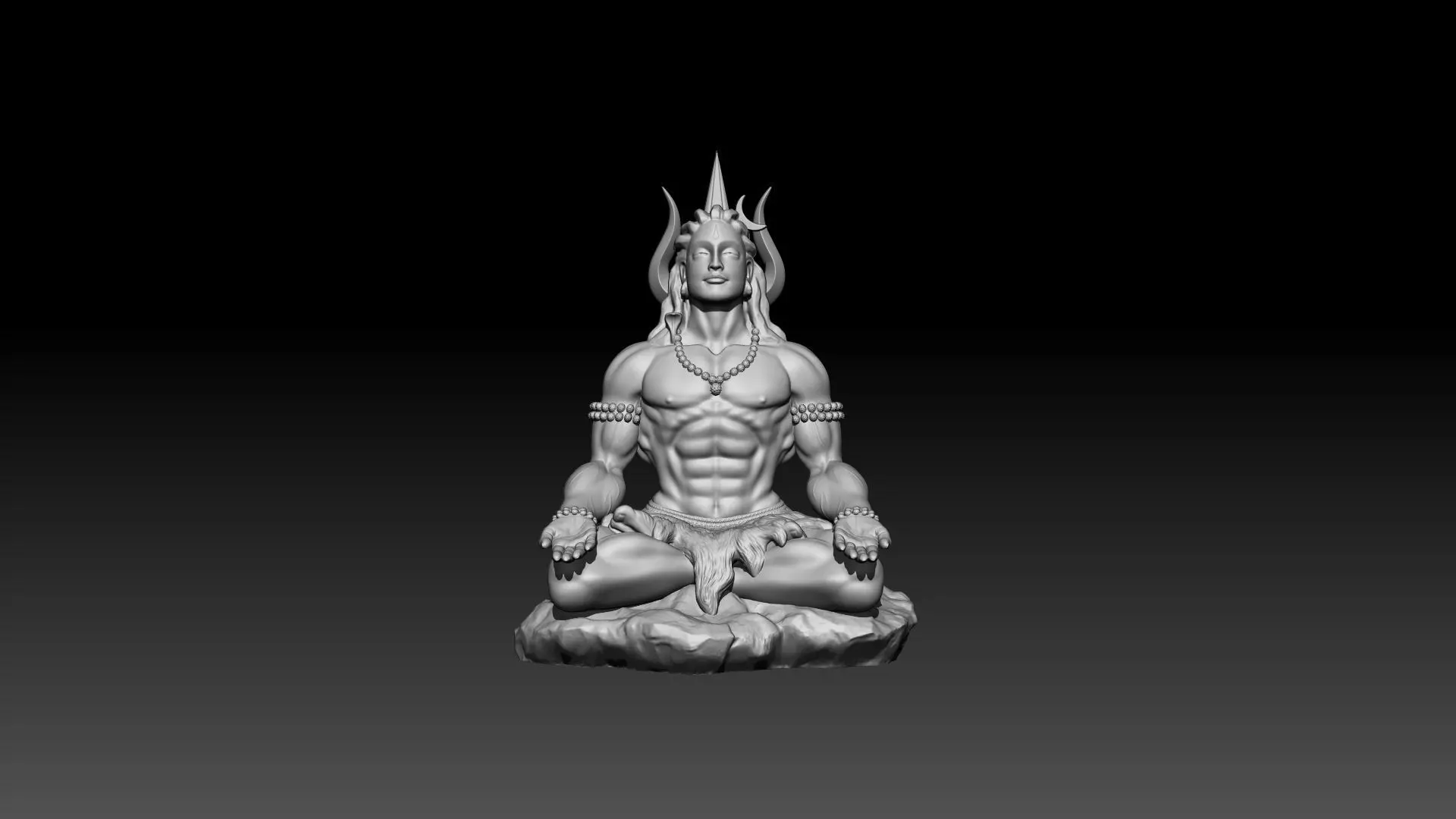 ADI YOGI 3D MODEL FOR 3D PRINTING 3D print model