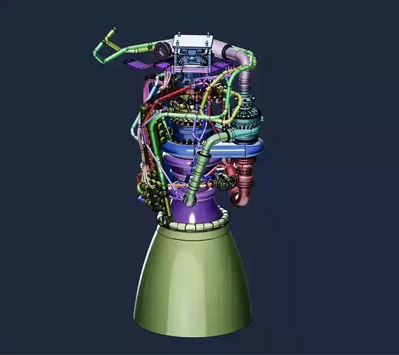 SpaceX Raptor 1 engine