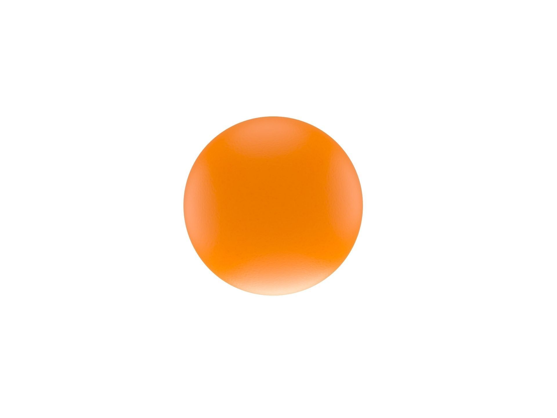 Half Orange 3D model_3