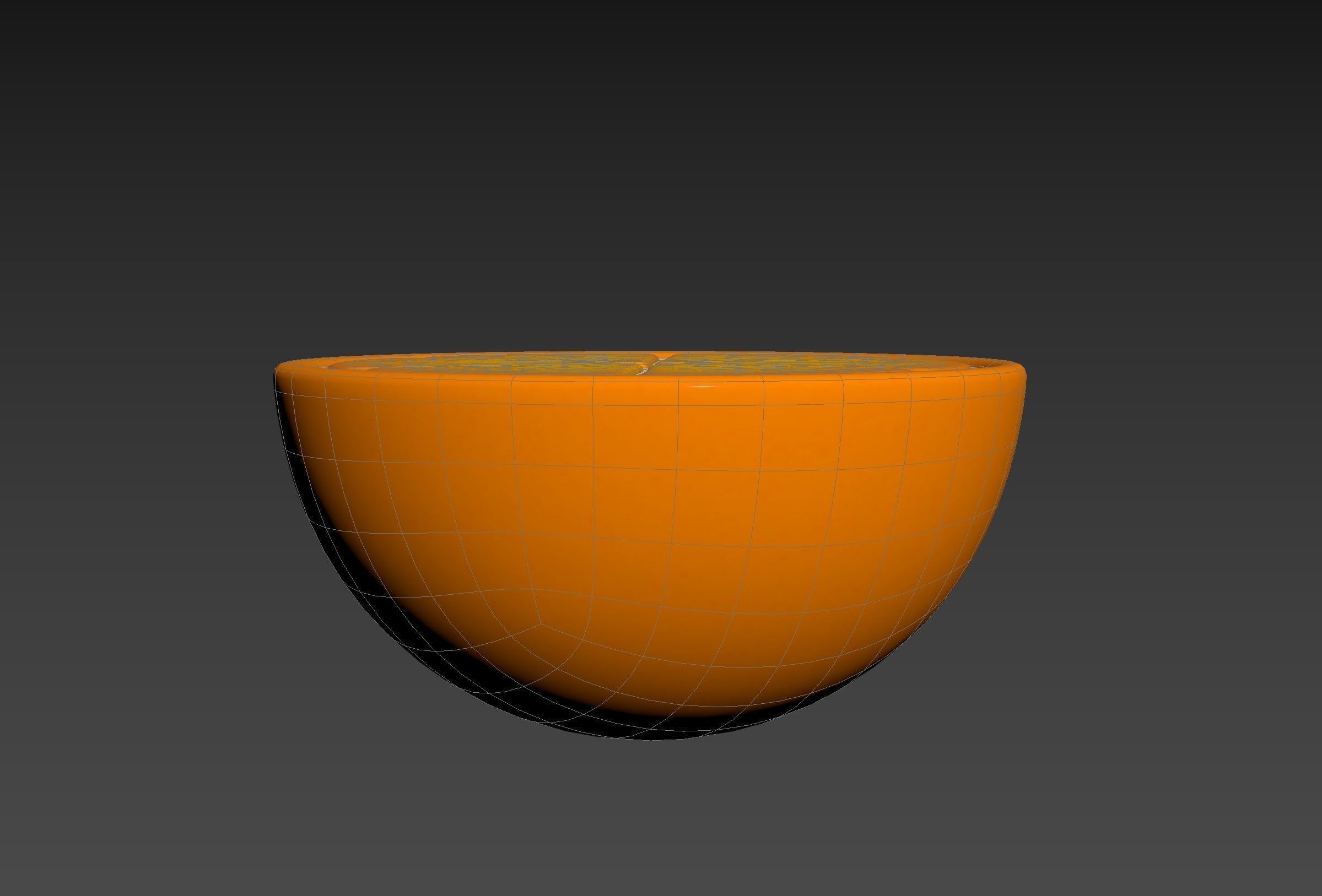 Half Orange 3D model_21