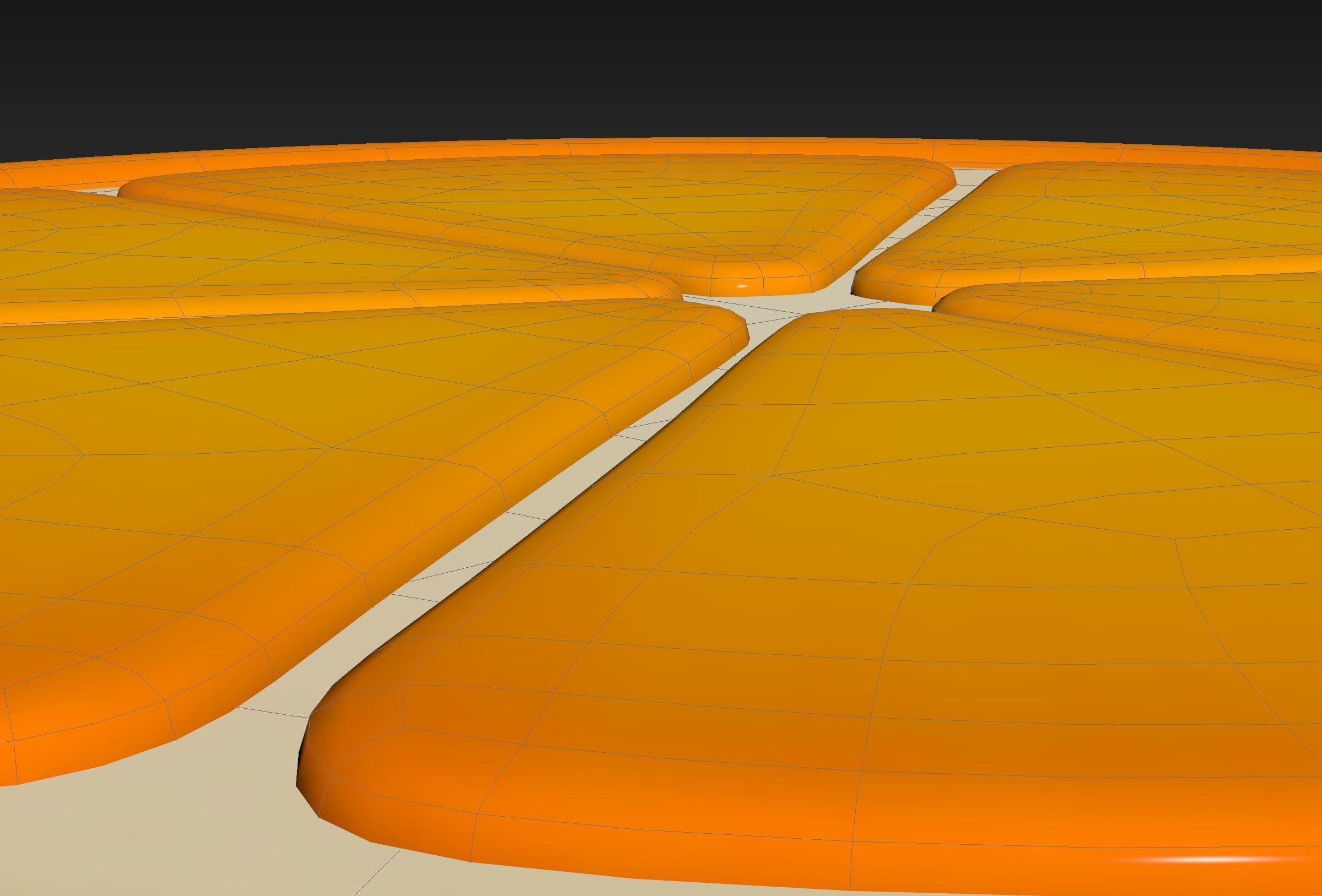 Half Orange 3D model_24